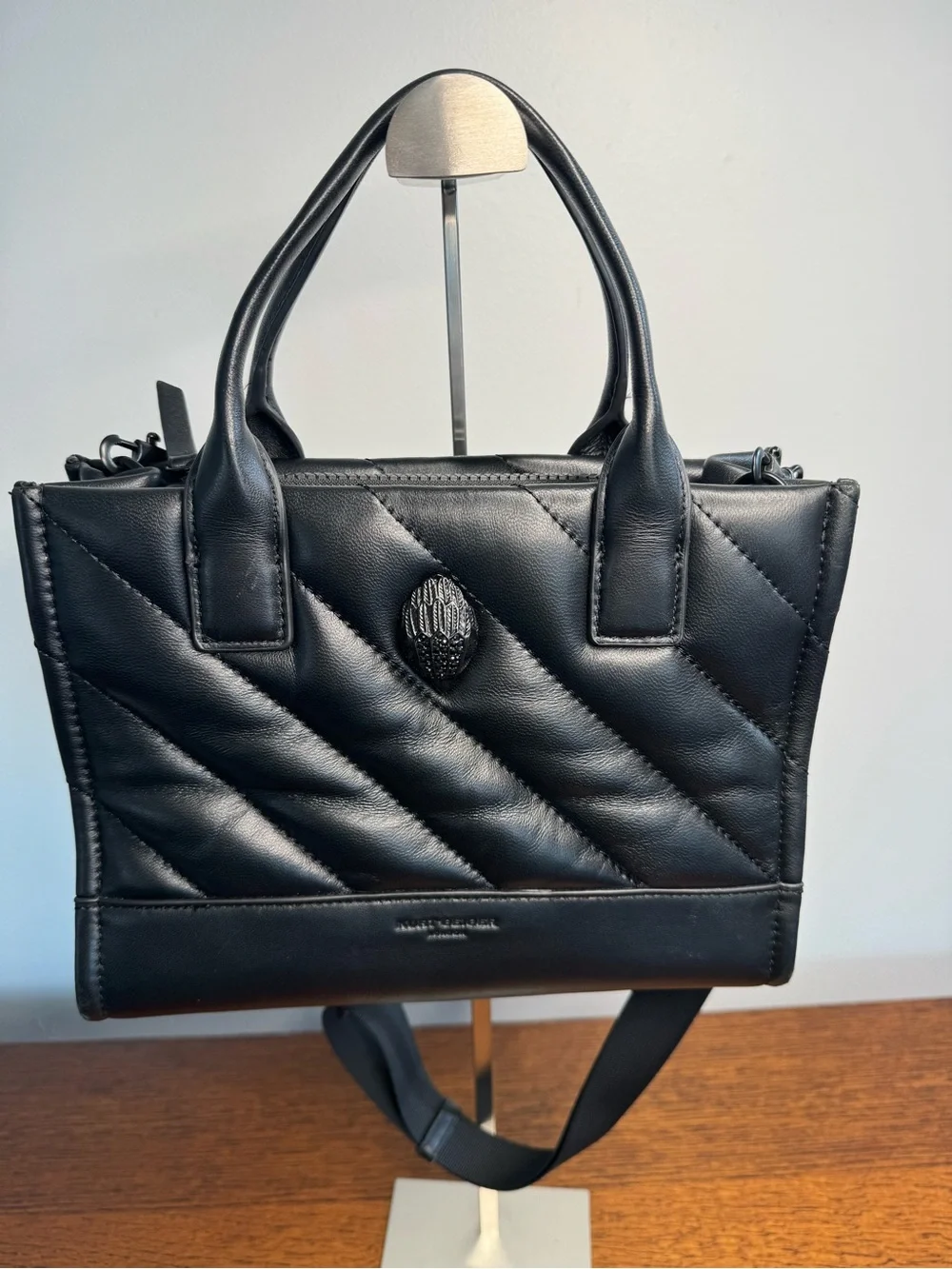 Kurt Geiger London Small Quilted Leather Tote - Picture 12 of 14